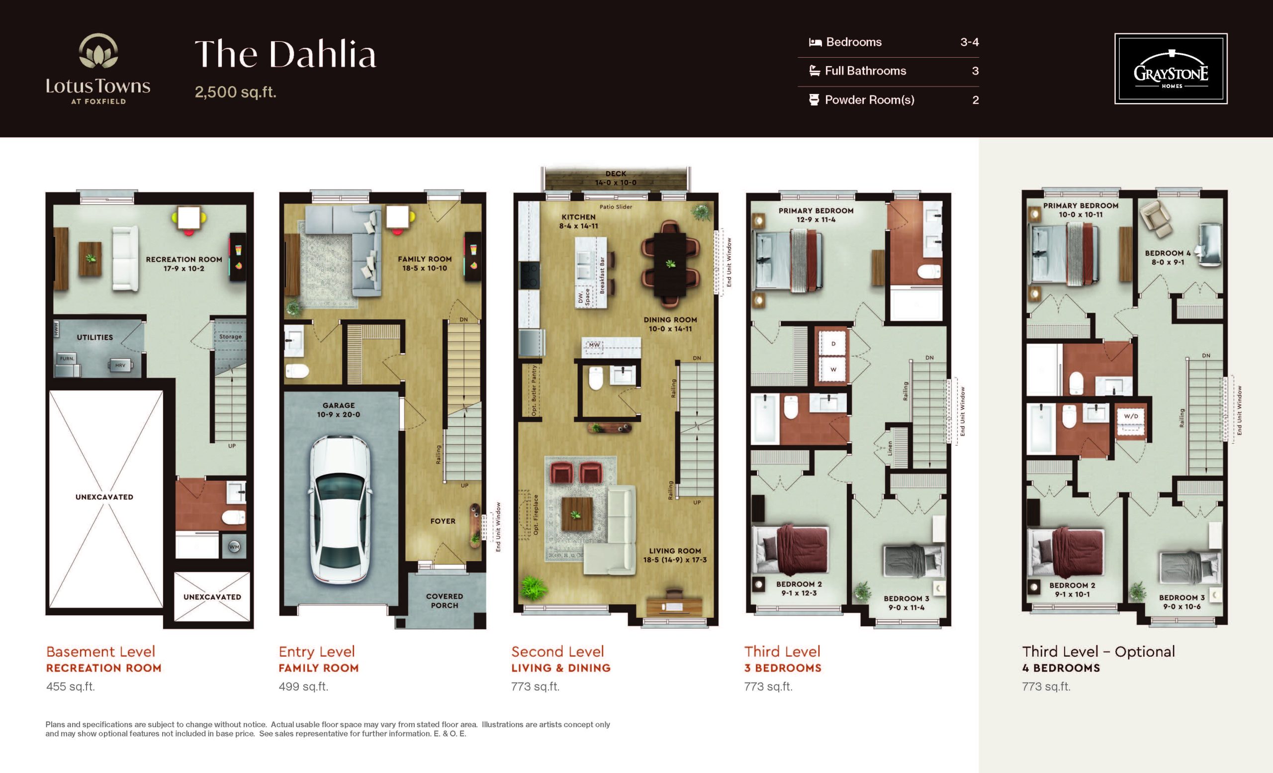 Dahlia Floor Plan